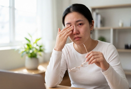 愛揉眼睛恐害角膜變形！醫揭「圓錐角膜警訊」  很多人視力變差才發現