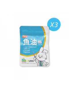 【常春樂活】魚油軟膠囊 x3包 (30粒/包)